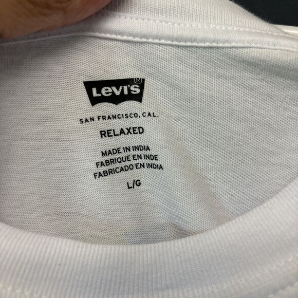 Levi's Shirt Mens Large Pride Rainbow Pronouns LGBT Equality Double Sided Ally - Picture 5 of 8